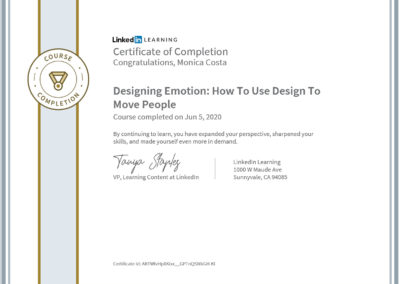 certificate designing emotions: how to use design to move people