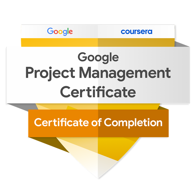 google project management certificate