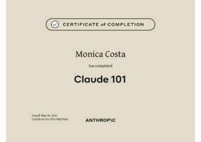 Claude 101 | Anthropic Academy Certificate