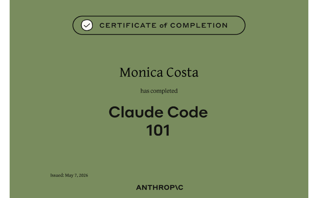 Claude Code 101 | Anthropic Academy Certificate