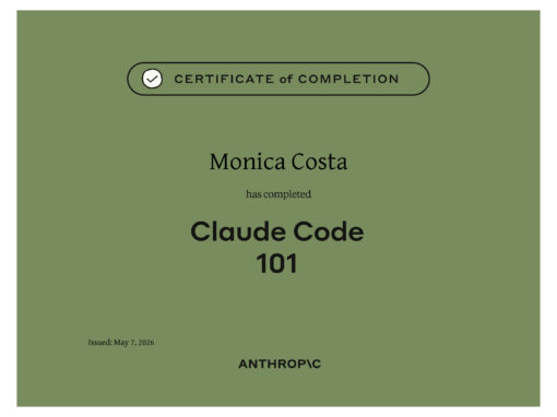 Claude Code 101 | Anthropic Academy Certificate