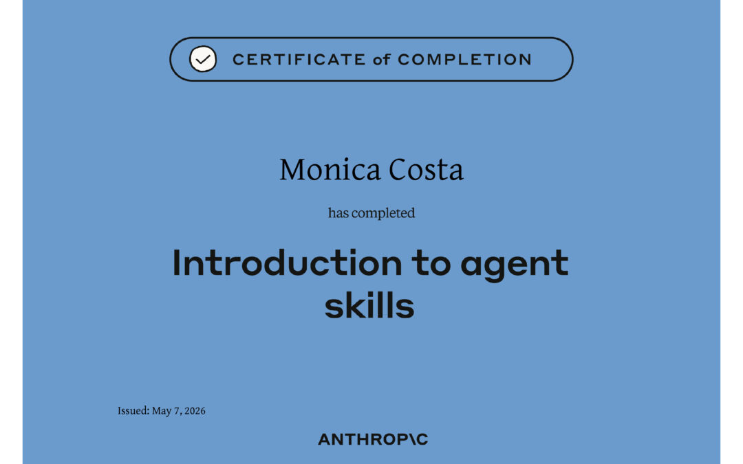 Introduction to Agent Skills | Anthropic Academy Certificate
