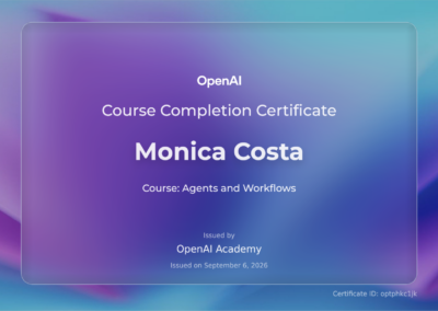 Agents and Workflows | OpenAI Academy Certificate