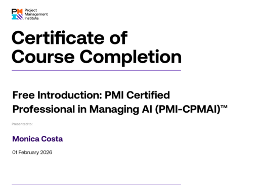 Introduction: PMI Certified Professional in Managing AI (PMI-CPMAI) | PMI Certificate